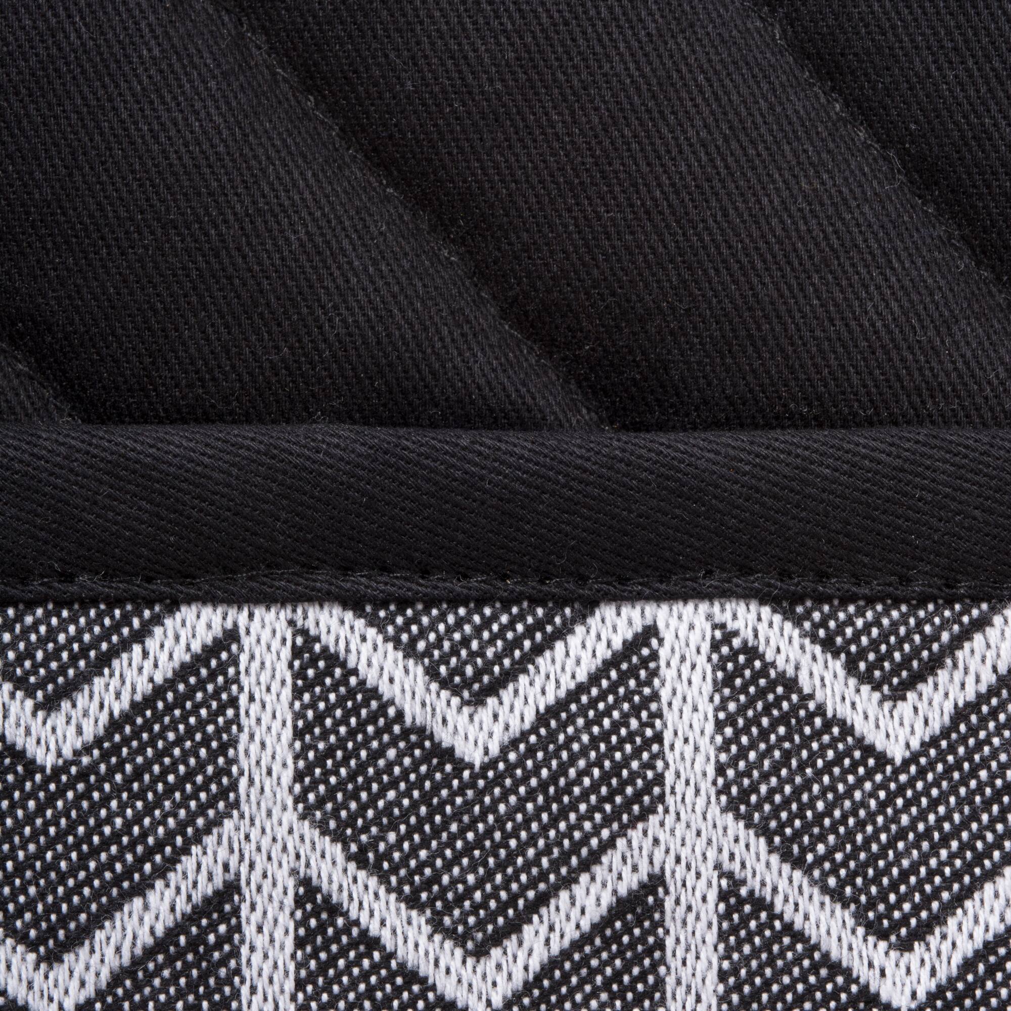 DII® Black & White Herringbone Potholder (Set of 2)